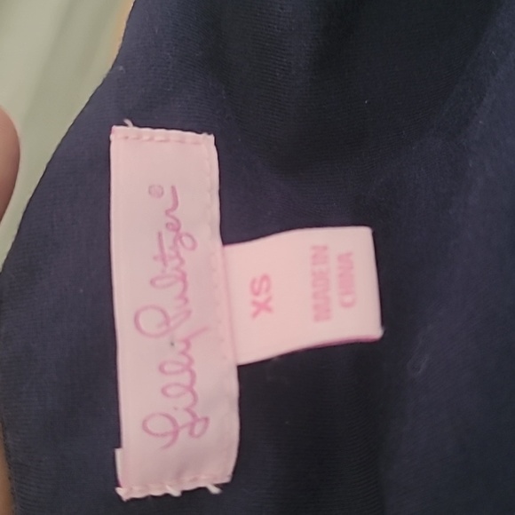 Lilly Pulitzer Quinn Let It Rip Embroidery Jersey Seersucker Combo Mini Dress - Picture 11 of 11